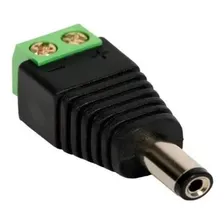 100 Conector Plug P4 Bnc Macho Câmeras Adaptador Alimentação Foto mini 1