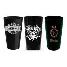 100 Copos Caldereta/twister 500ml Acrilico Personalizados Foto mini 4