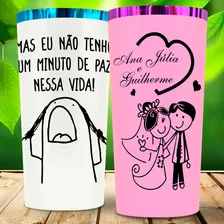 100 Copos Long Drink 320ml Personalizados Com Borda Cor Variadas Foto mini 4