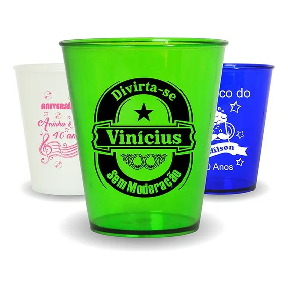 100 Copos Personalizados Caldereta Coquetel 340ml Foto 1