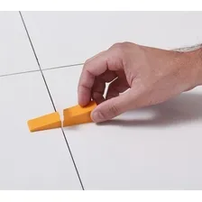 100 Cunhas Niveladora Porcelanato E Piso Cortag Foto mini 4