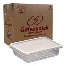 100 Embalagem Freezer Microondas 700ml Galvanotek G-302 1cx Foto  mini 1