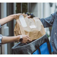 100 Embalagem Saco Pequeno Entregas Presente Compras Foto mini 3