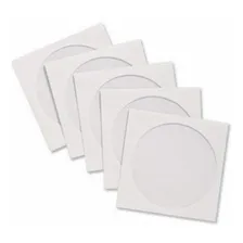 100 Envelope Cd Branco C/visor Transparente Foto mini 4