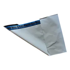100 Envelope Plástico Correio Inviolável 40x40 Lacre Cor Branco Foto mini 4