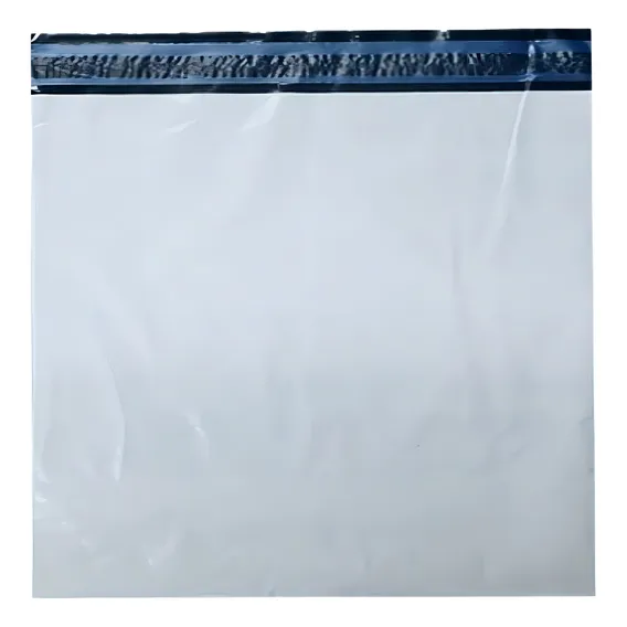100 Envelope Plástico Correio Inviolável 40x40 Lacre Cor Branco Foto 1