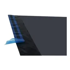 100 Envelope Plástico Ecológico Cinza 40x50 Lacre Ecommerce Foto mini  2