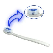 100 Escova Dente Descartável Embalada Hotel Motel Pousada Foto mini 3