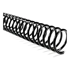 100 Espiral Preto Para Encadernação 14mm Para 85 Folhas Foto mini 1