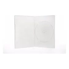 100 Estojos Capas Caixa Box Slim Dvd Amaray Transparente 7mm Foto mini  3