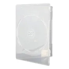 100 Estojos Capas Caixa Box Slim Dvd Amaray Transparente 7mm Foto mini  2