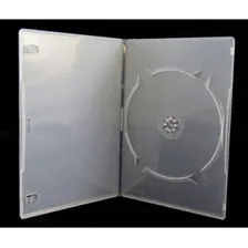 100 Estojos Capas Caixa Box Slim Dvd Amaray Transparente 7mm Foto  mini 1