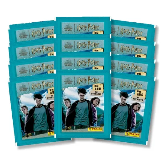 100 Figurinhas Harry Potter Um Ano Em Hogwarts 20 Envelopes Foto 1