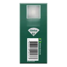 100 Filtros De Papel Branco Para Coador Hario V60 01 Café Foto mini 2