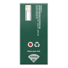 100 Filtros De Papel Branco Para Coador Hario V60 01 Café Foto mini 3