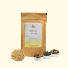 100 G Triphala P贸 Ayurvedico (bhibitaki +amalaki+ Haritaki Foto mini 1