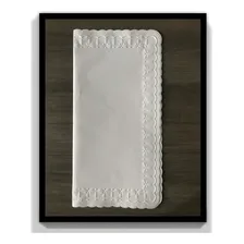 100 Guardanapos Papel Grande Luxo Relevo 30x30 - Dobrados Foto mini 3
