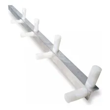 100 Isolador Para Haste De Cerca Elétrica Comum C Parafuso Foto mini 2