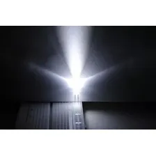 100 - Led Branco Alto Brilho 5mm Transparente 18000mcd Foto mini  2