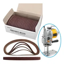 100 Lixa Km Maquina Corte Cortar Tecido Faca 5 Polegadas Quantidade De Cascalhos 0 Foto  mini 1