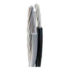 100 Metros Fio Cabo Triplex 16mm 2 Fases + 1 Neutro ( 3 X 16 Mm ) Multiplex Aluminio Foto mini 1