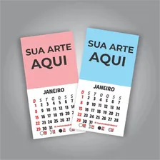 100 Mini Calendário Personalizados Anual! Sua Logo Foto mini  2