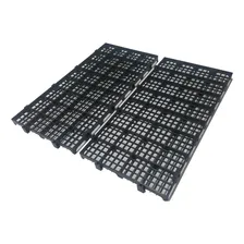 100 Palete / Pallets / Pisos E Estrados Em Plastico 25x50 Cor Preto Foto mini  2