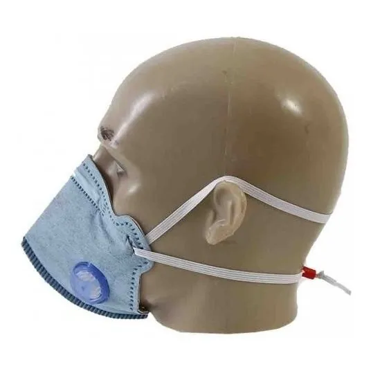 100 Pç. Máscara Pff2 Plus C/ V - Vop2 - Ca 38953 Air Safety Foto 1