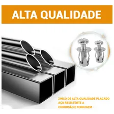 100 Pcs Parafuso De Expansão Porca De Chapa De Ferro 4x20mm Foto mini 4