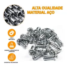 100 Pcs Parafuso De Expansão Porca De Chapa De Ferro 4x20mm Foto mini  2