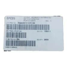 100 Peças Capacitor Poliester Epcos 10k 250v B32529c3103k Foto mini  2