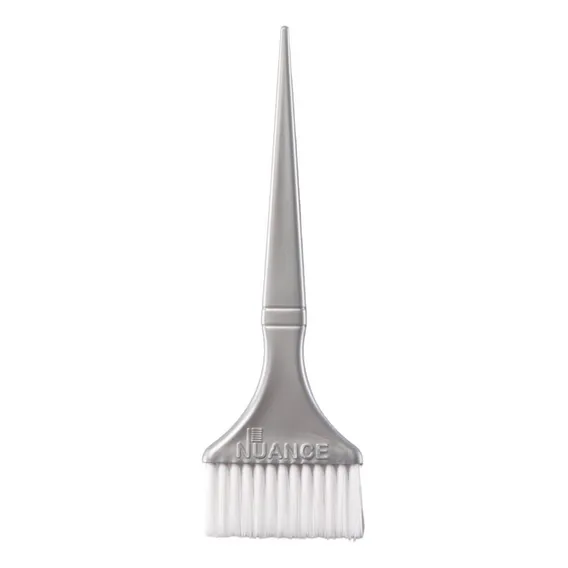 100 Pincéis De Tintura Cabelo Nuance Cinza Branco Cor Branco Largo Foto 1