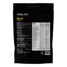 100% Pure Whey Refil 900g - Probi贸tica - Whey Concentrado Sabor Morango Foto mini 2