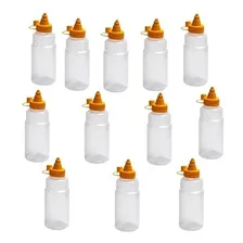 100 Recipientes Embalagens Garrafas De Mel 140ml Ou 200gr Foto  mini 1