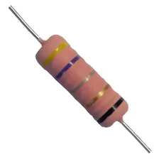 100 Resistor 0,47r 5w Resistor De Fio Para Fontes Led Pic Foto mini 1