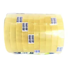 100 Rolos De Fita Adesiva Transparente Durex 12x50 Foto mini 3