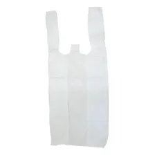 100 Sacolas Plástica Branca Virgem 60x75 Foto mini 1