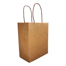 100 Sacolas Ppp (17x15x7,5) - Papel Kraft Foto mini 3