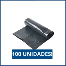 100 Sacos Lixo 60l Volume Médio Resistente Descartável Foto mini 4