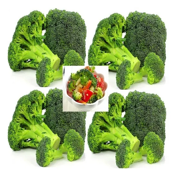 100 Sementes De Br贸colis De Cabe莽a + Foto 1