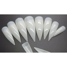 100 Tips Estileto Unhas De Gato Stiletto Acrigel Postiça Uv Estiletto Transparente Foto mini 3