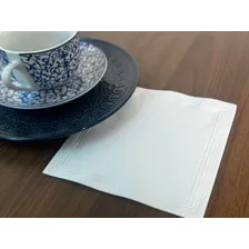 100 Und Guardanapo Tamanho 15x15 Cm Clássico Aperitivo Cor Branco Foto mini 4
