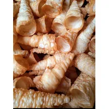 100 Uni Canudos Para Rechear, Canudinhos Fritos Sem Recheio Foto mini 4