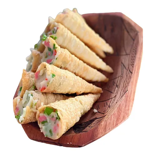 100 Uni Canudos Para Rechear, Canudinhos Fritos Sem Recheio Foto 1