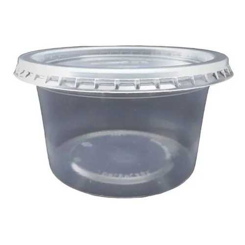 100 Unid Embalagem Bolo No Pote Redondo Micro Freezer 250ml Foto 1