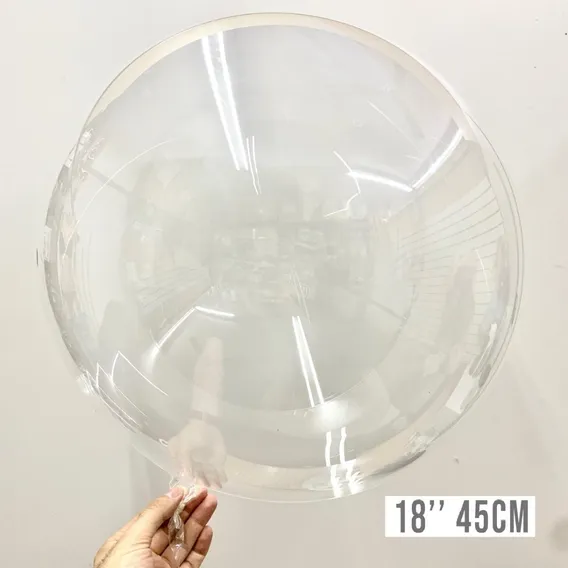 100 Unidades Balao Bubble 18 Polegadas Silicone Atacado Foto 1