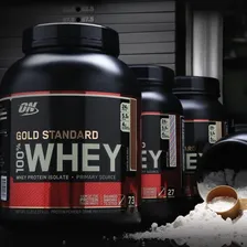 100% Whey Gold Standard 2270g Optimum Nutrition | Sabor Caramelo Foto mini 3