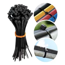 1000 Abraçadeira Nylon 6.6 Profissional 4,8 X 300 Preto Foto  mini 1