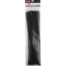 1000 Abraçadeira Nylon Preta 150x2,5mm Starfer Foto mini 2