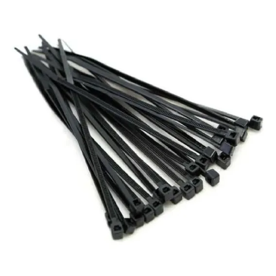 1000 Abraçadeira Starfer Nylon Preta 250x3,6mm Foto 1